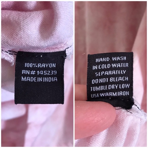 Sim & Sam Tie Dye Open Front Cardigan, Topper Boho Hippie Coverup Pink Size S/M - Picture 13 of 14